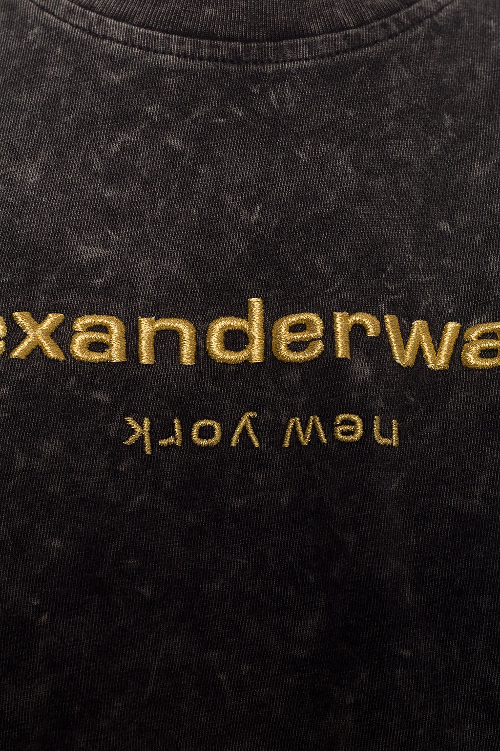 logo刺绣上衣Alexander Wang - Vitkac 中国